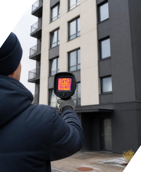Тепловизионное обследование зданий в Куйбышеве от 5185 р. | ЭкспертизаРоссия